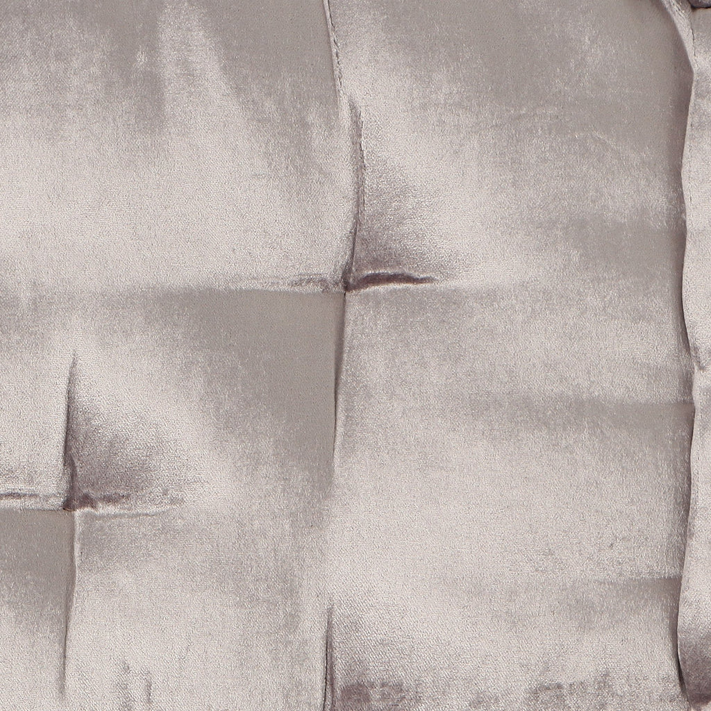 · REDEARTH · Velvet Floor Pillows-Premium Rayon Cotton Velvet Washable Plush Extra Soft Square seat Cushion with Handle for Dining, Patio, Office, Hardwood Floor (18x18x4; Light Gray) Single Pack