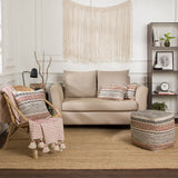 REDEARTH Tufted Boho Throw Pillow Covers Motley Bohemia