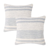 REDEARTH Tufted Boho Throw Pillow Covers Melange Delight Gray