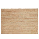 REDEARTH Braided Jute Area Rug 4' x 6' (Rectangular)