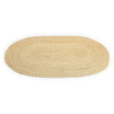 REDEARTH Braided Jute Area Rug 2' x 3' (Oval)