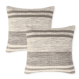REDEARTH Tufted Boho Throw Pillow Covers Melange Delight Taupe
