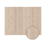 REDEARTH Braided Jute Area Rug 9' x 12' (Rectangular)