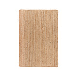 · REDEARTH · Rectangular Area Rug - 2'x3' Braided Natural Jute with Non-Skid Backing - Handwoven Boho Rug for Bedroom, Kitchen, Living Room - Farmhouse Aesthetic Home Decor - Durable Handmade Rug