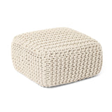 REDEARTH Poufs & Ottomans Ivory-S35