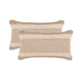 REDEARTH Tufted Boho Throw Pillow Covers Chevy