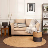Braided Jute Area Rug
