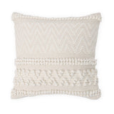 REDEARTH Tufted Boho Throw Pillow Covers Boho Chic Natural