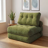 REDEARTH Boneless Folding Sofa Bed — Cielo Chenille Olive