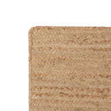 REDEARTH Braided Jute Area Rug 2' x 3' (Rectangular)