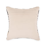 REDEARTH Tufted Boho Throw Pillow Covers Mosaic Trellis Black