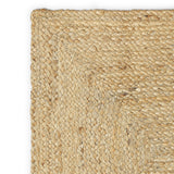 REDEARTH Braided Jute Area Rug 2' x 3' (Rectangular)