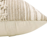 REDEARTH Tufted Boho Throw Pillow Covers Rustic Elegance Natural