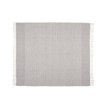 REDEARTH Classic Throw Blanket 100% Cotton - Medium Weight with Long-Lasting Fabric for Home & Outing Purpose - Soft Comfortable Feather Touch Housing Furnishing & Decor (50x60; Gray)