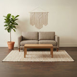 REDEARTH Braided Jute Area Rug 6' x 9' (Rectangular)