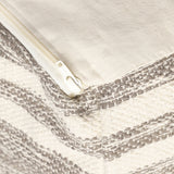 REDEARTH Tufted Cube Pouf Ottoman with Filler Melange Delight Taupe With Filler