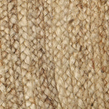 REDEARTH Braided Jute Area Rug 5' x 8' (Rectangular)