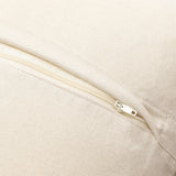 REDEARTH Tufted Boho Throw Pillow Covers Earthy Fringe Natural