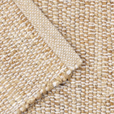 · REDEARTH · Jute Cotton Area Rug - 2'x3' Rectangular Rug, Sustainable Handwoven, Non-Shedding, Soft & Durable – Reversible, Neutral Tones for Home Décor in Living Room, Dining Room, Bedroom, Set of 2
