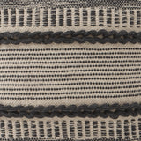 REDEARTH Tufted Cube Pouf Ottoman with Filler Chevron Gage With Filler