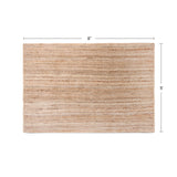 REDEARTH Braided Jute Area Rug 5' x 8' (Rectangular)