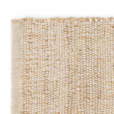 · REDEARTH · Jute Cotton Area Rug - 2'x3' Rectangular Rug, Sustainable Handwoven, Non-Shedding, Soft & Durable – Reversible, Neutral Tones for Home Décor in Living Room, Dining Room, Bedroom, Set of 2