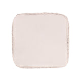 REDEARTH Tufted Cube Pouf Ottoman with Filler Diamond Virgule With Filler