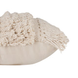 REDEARTH Tufted Boho Throw Pillow Covers Contructed Frill