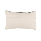 REDEARTH Tufted Boho Throw Pillow Covers Char Delineate Black