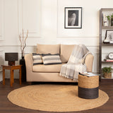 Braided Jute Area Rug