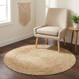 Braided Jute Area Rug