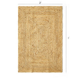 Braided Jute Area Rug