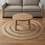 Braided Jute Area Rug