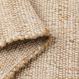 REDEARTH Braided Jute Area Rug 2'x 3' (Rectangular) Arden Natural
