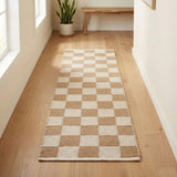 REDEARTH Braided Jute Area Rug 2'x 6' (Rectangular) Gridstone Natural