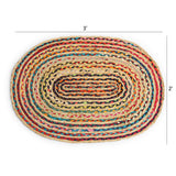 Braided Jute Area Rug