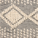 REDEARTH Tufted Cube Pouf Ottoman with Filler Cube Diamond Medley Gray With Filler