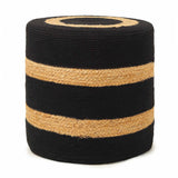 Jute Braided Pouf Ottoman