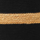 Jute Braided Pouf Ottoman