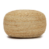 Jute Braided Pouf Ottoman