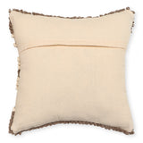 REDEARTH Tufted Boho Throw Pillow Cover in Boho Glam Taupe