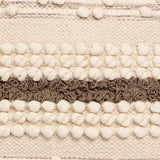 REDEARTH Tufted Boho Throw Pillow Cover in Boho Glam Taupe