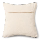 REDEARTH Tufted Boho Throw Pillow Covers Ziggurat Obsession Black