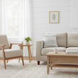 REDEARTH Tufted Boho Throw Pillow Covers Melange Delight Gray