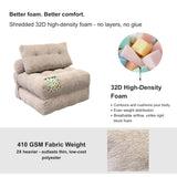 REDEARTH Boneless Folding Sofa Bed — Cielo Chenille Beige