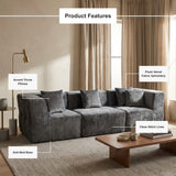 Velaro Modular Sectional Sofa — Velvet