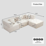 Velaro Modular Sectional Sofa — Velvet