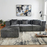 Velaro Modular Sectional Sofa — Velvet