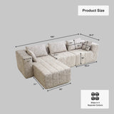 Solene Modular Sectional Sofa — Performance Fabric