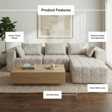 Solene Modular Sectional Sofa — Performance Fabric